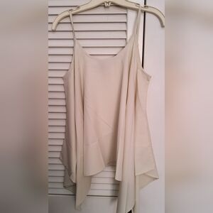 10 /10 SHEIN Cream Asymmetrical Camisole